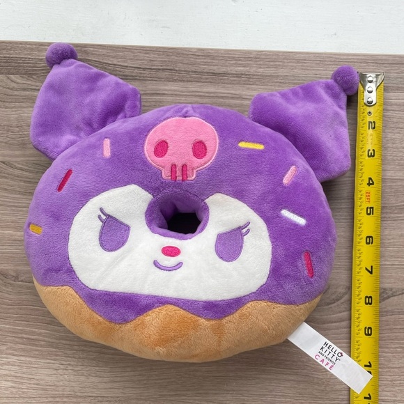 Hello Kitty Cafe Donut Plush - KUROMI - Picture 6 of 7